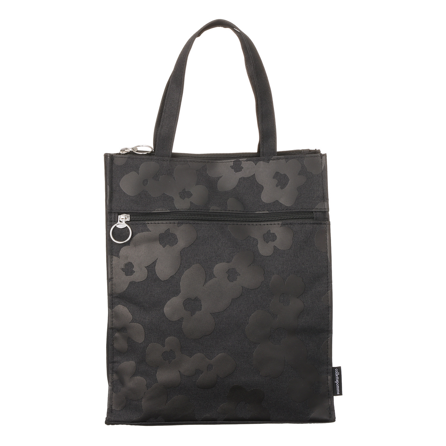 ダジュール フラワープリント トートバッグ