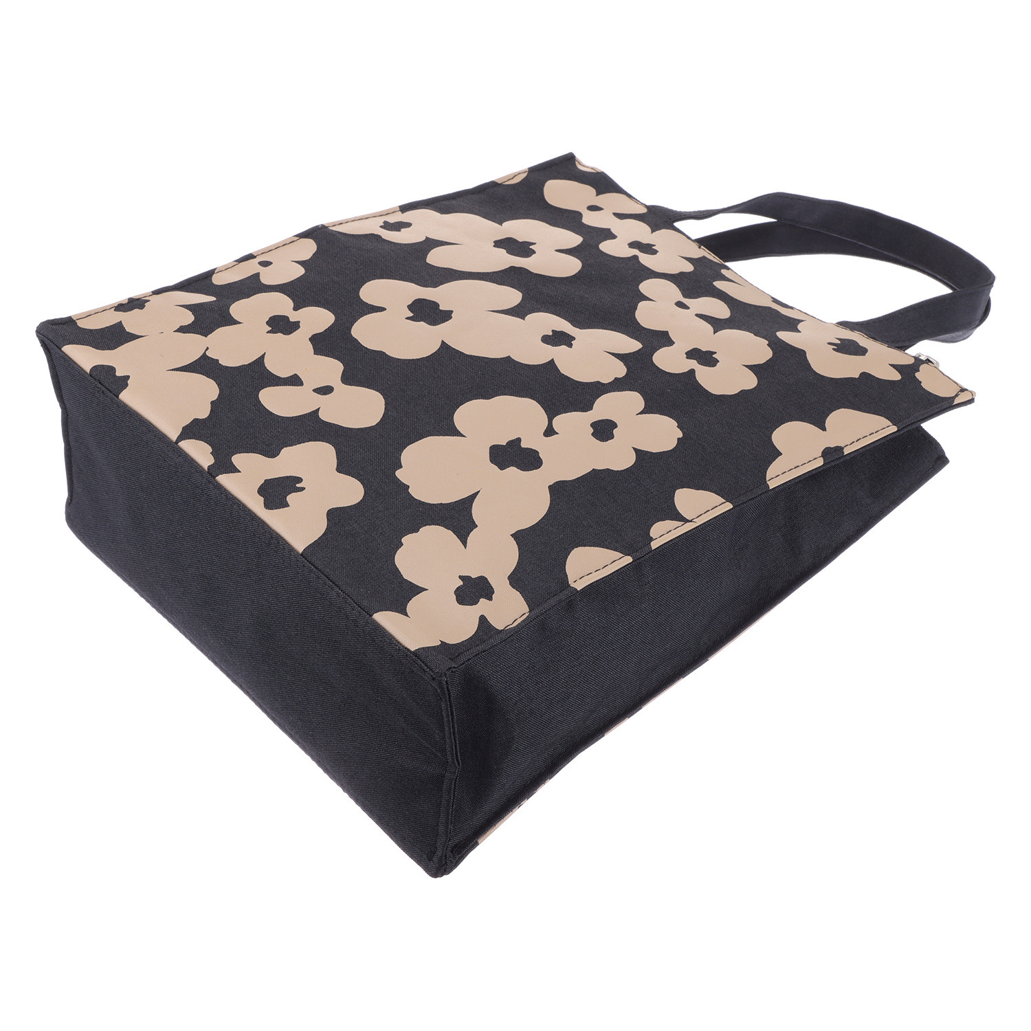 ダジュール フラワープリント トートバッグ