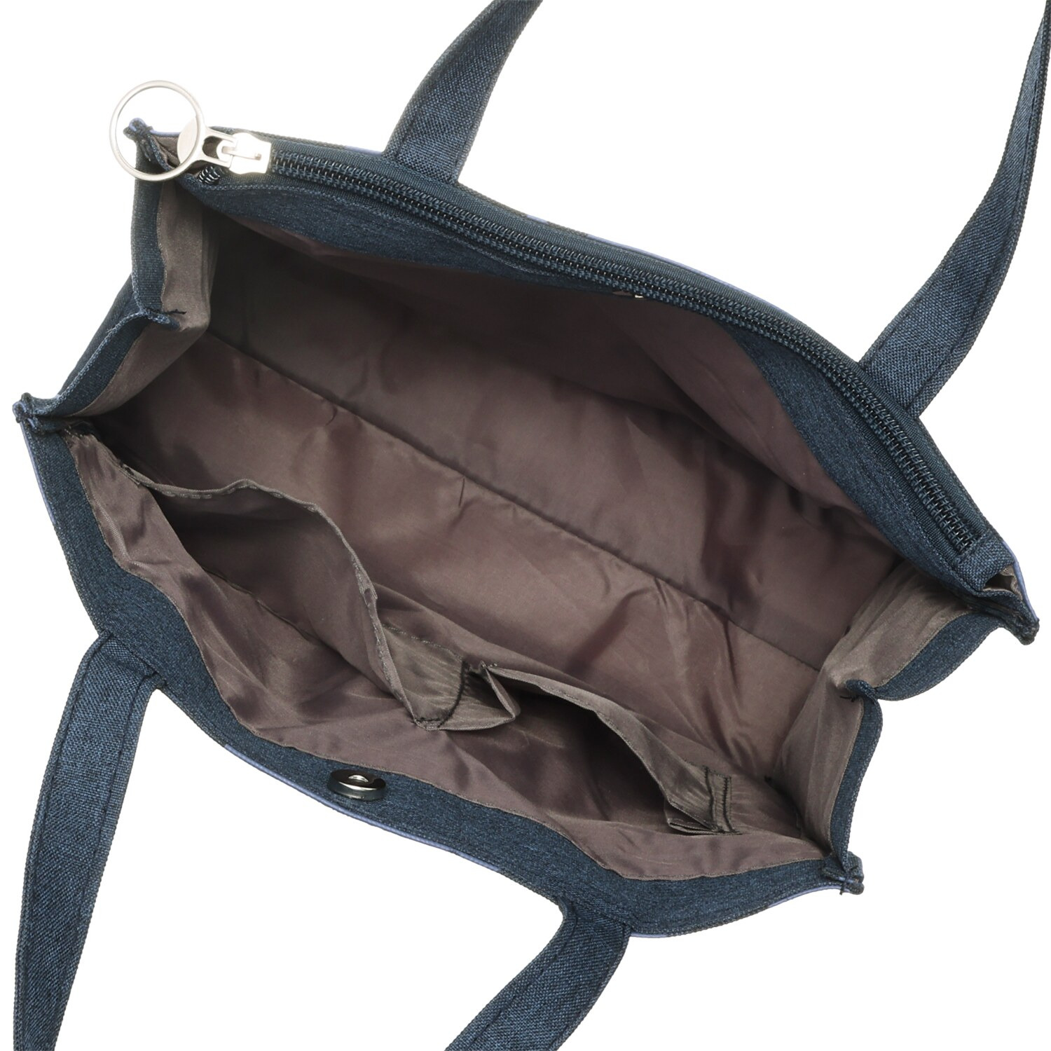 ダジュール フラワープリント トートバッグ