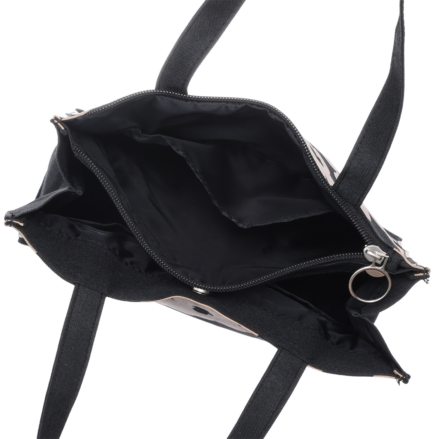 ダジュール フラワープリント トートバッグ