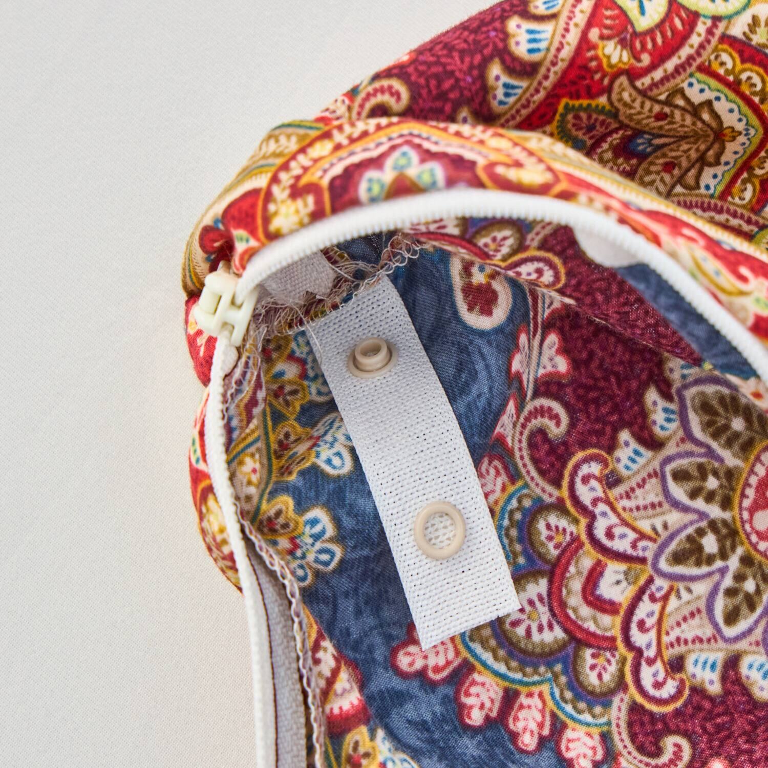 ｎｉｓｈｉｋａｗａ 綿１００％サテン 両サイドファスナー 日本製掛けふとんカバー ＜セミダブル＞