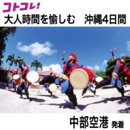 大人時間を愉しむ 南国美ら旅 沖縄４日間 ２名１室 ＜中部空港発着＞