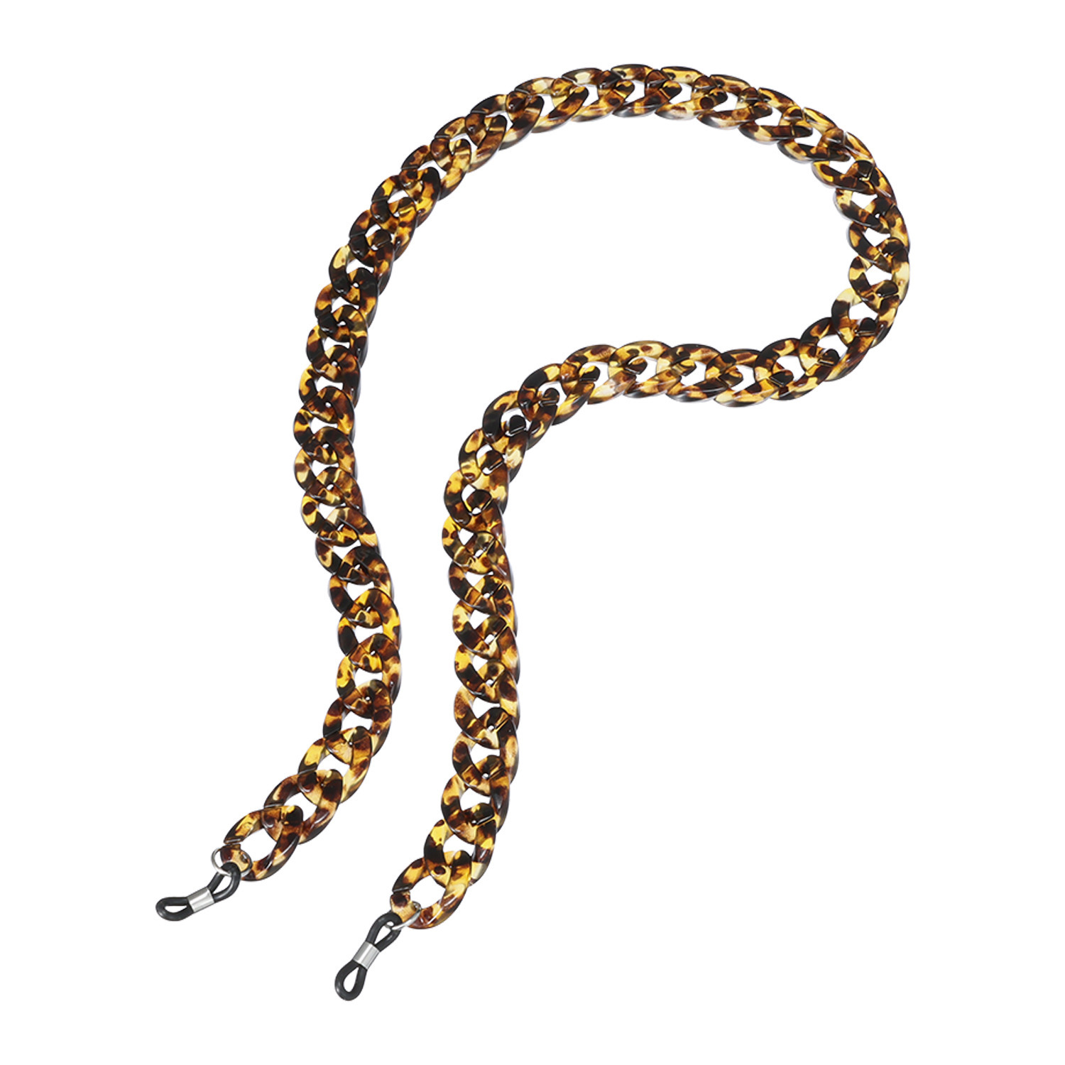 Ｈａｖｅ　ａ　ｌｏｏｋ ポップでおしゃれ！ 首に優しくフィットする グラスチェーン