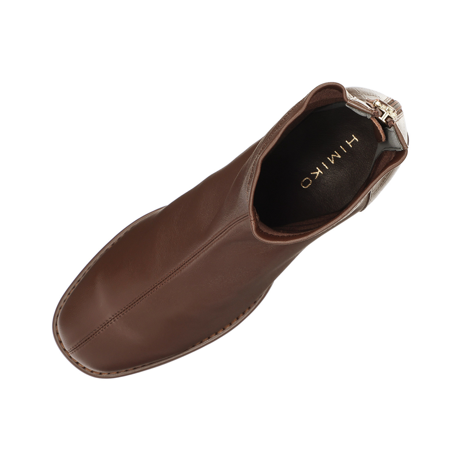 卑弥呼 シープレザー 型押しコンビ ストレッチブーツ