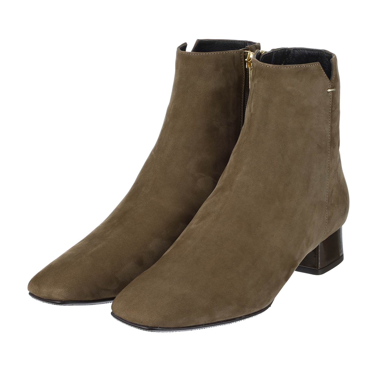 卑弥呼 日本製　はっ水牛革 サイドカット メタルポイントブーツ