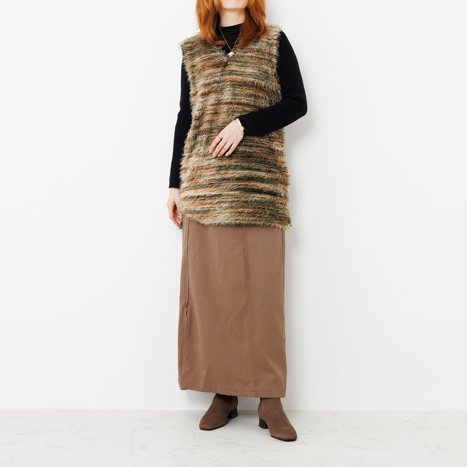 卑弥呼 日本製　はっ水牛革 サイドカット メタルポイントブーツ