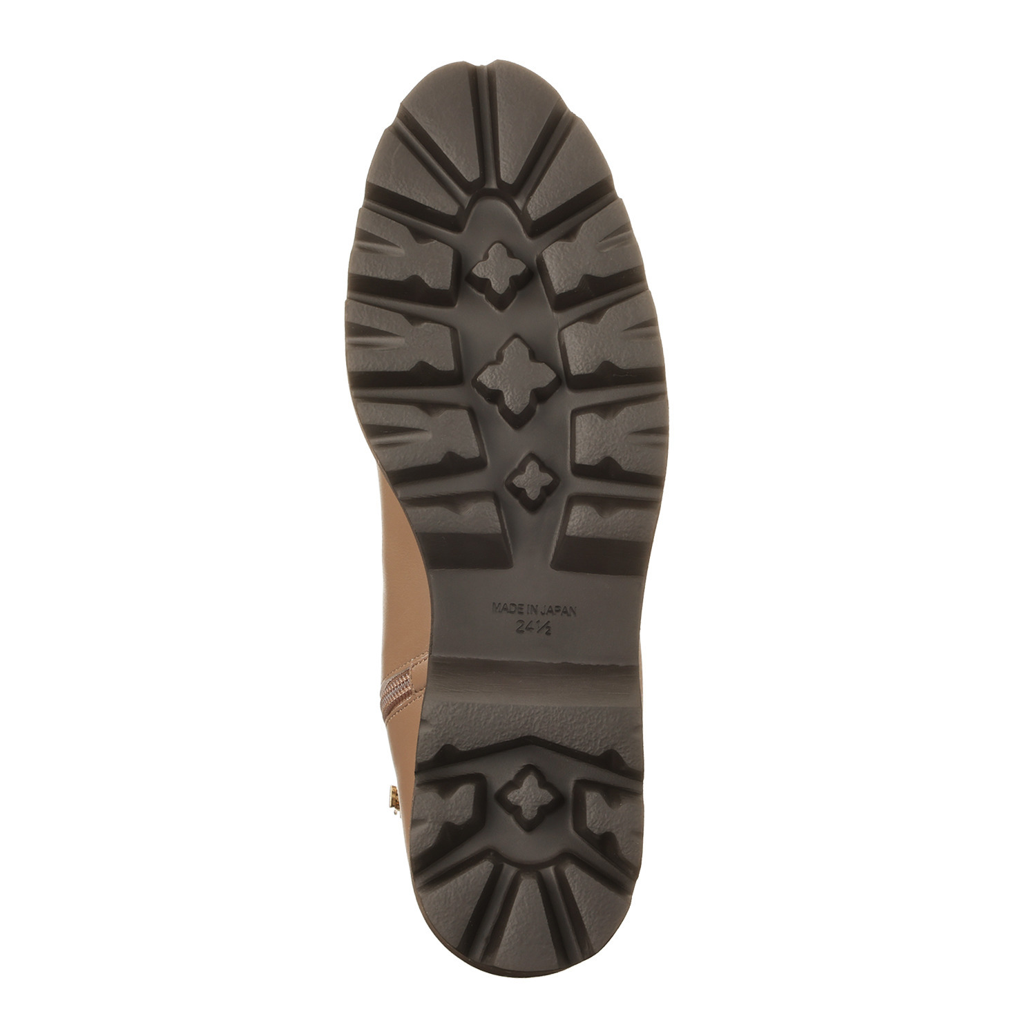 卑弥呼 日本製　はっ水牛革 トラックソール サイドゴアベルトブーツ