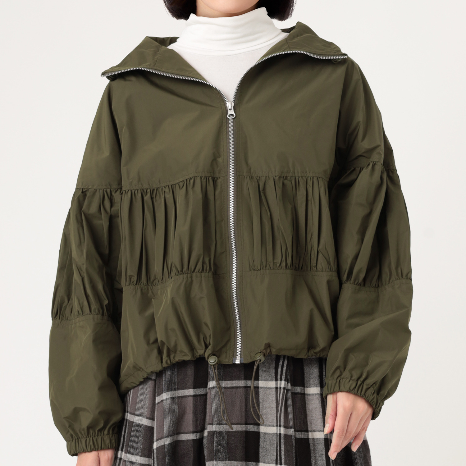 ダジュール ギャザーデザイン ブルゾン