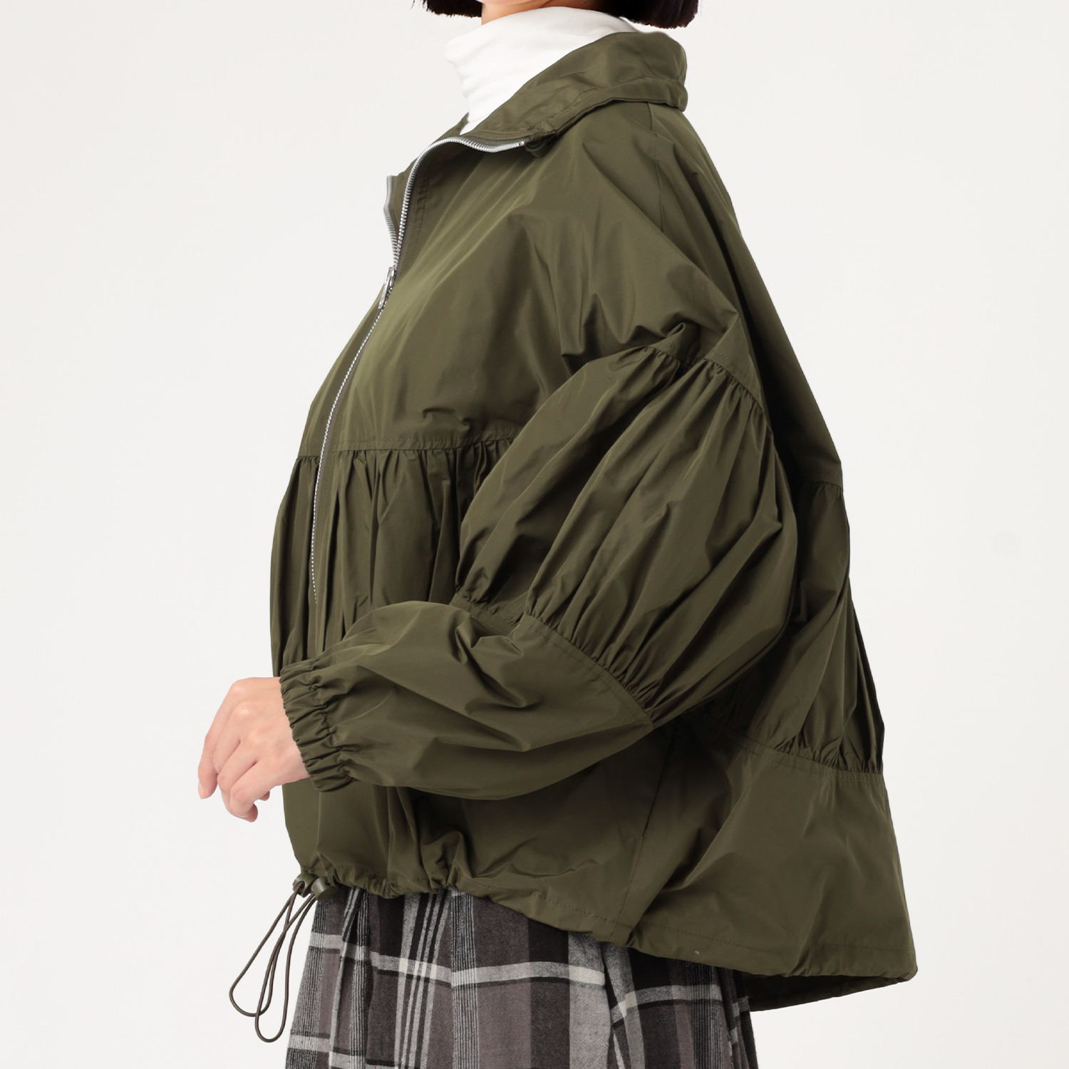 ダジュール ギャザーデザイン ブルゾン