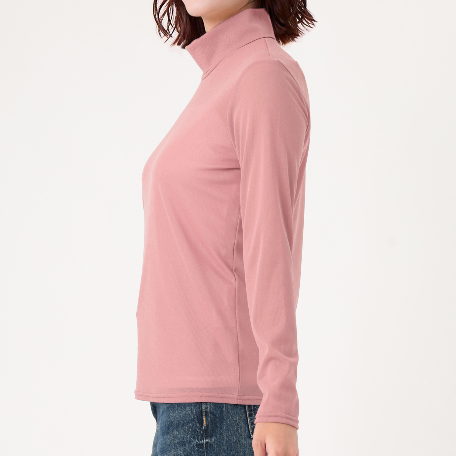 ダジュール パワーネット タートルネック プルオーバー