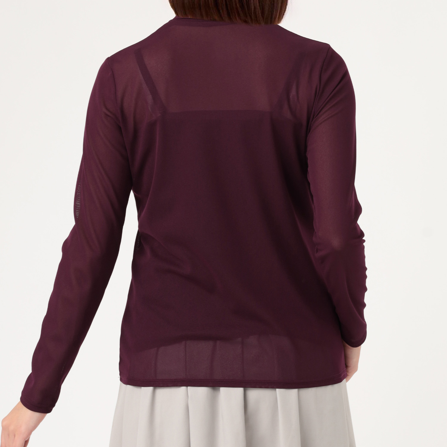 ダジュール パワーネット タートルネック プルオーバー