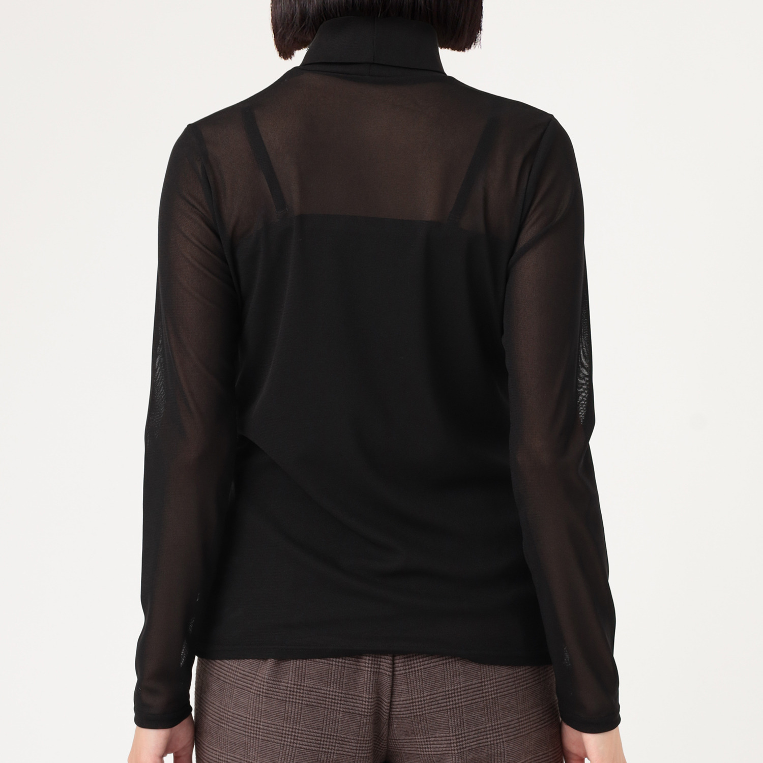 ダジュール パワーネット タートルネック プルオーバー