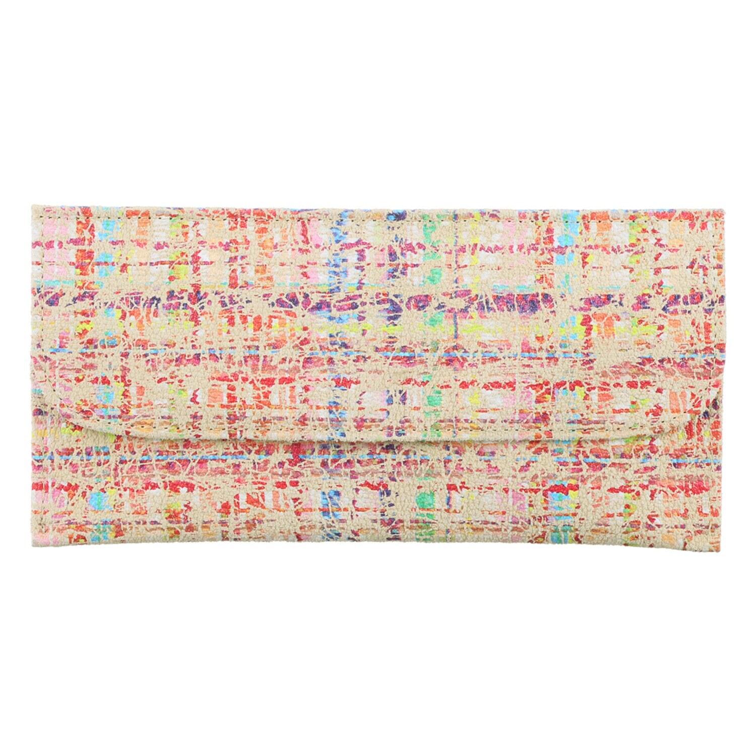 ズッケロ マルチツイードペイント スリムウォレット