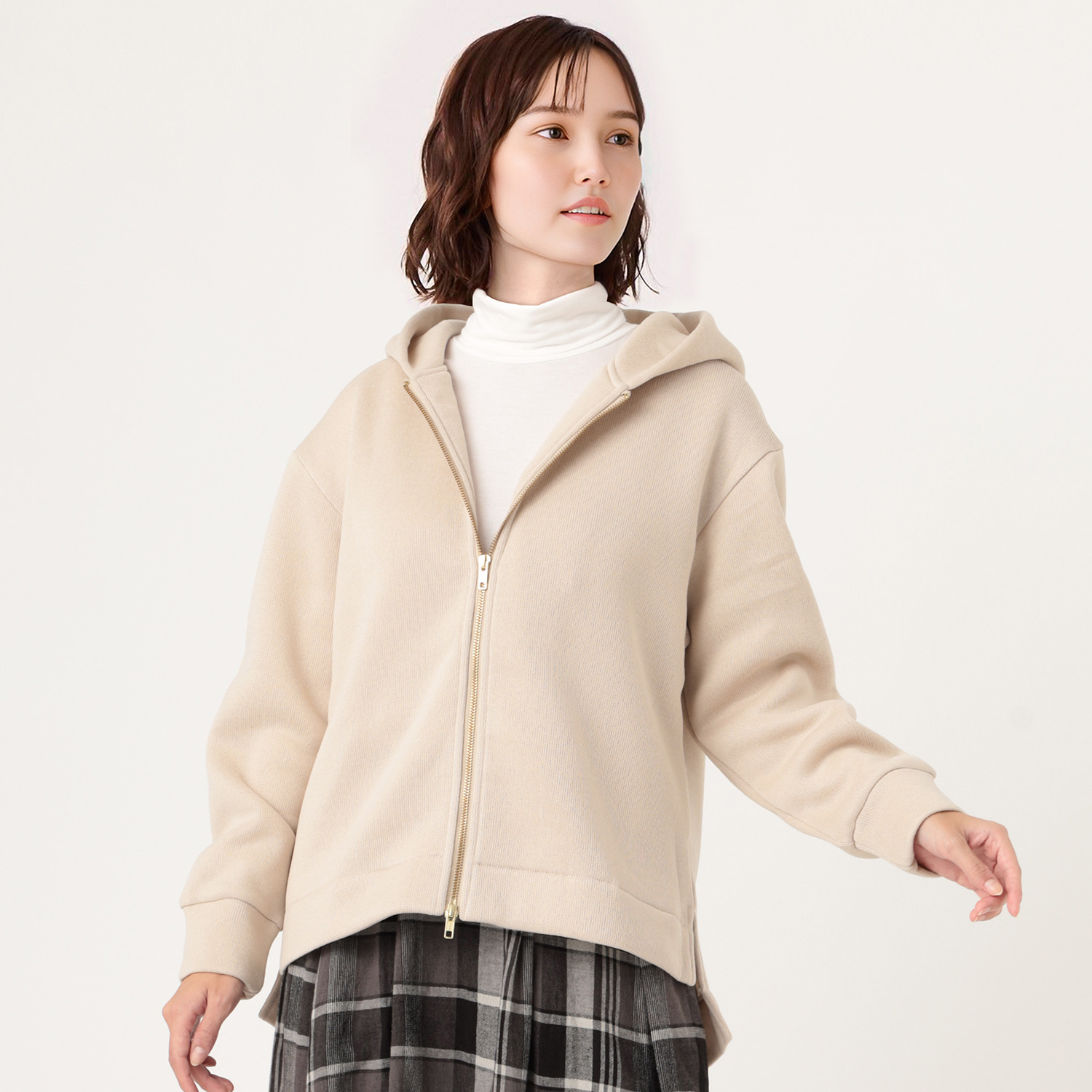 エピデミーク 裏起毛 フーディージャケット