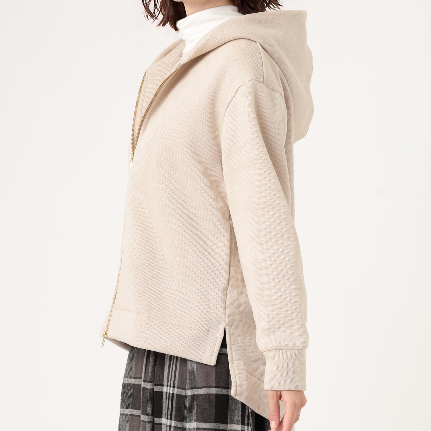 エピデミーク 裏起毛 フーディージャケット