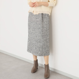 エピデミーク ツイードライン スカート