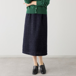 エピデミーク ツイードライン スカート
