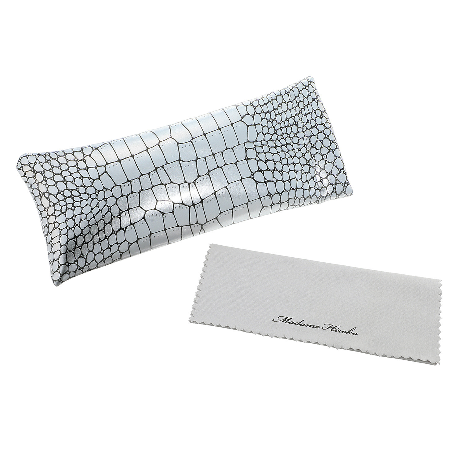 マダムヒロコ ＵＶ＆青色光＆ 裏面反射カット クリスタルガラス オールシーズン使える フォックスフレーム サングラス ”ライク　ア　シネマ”