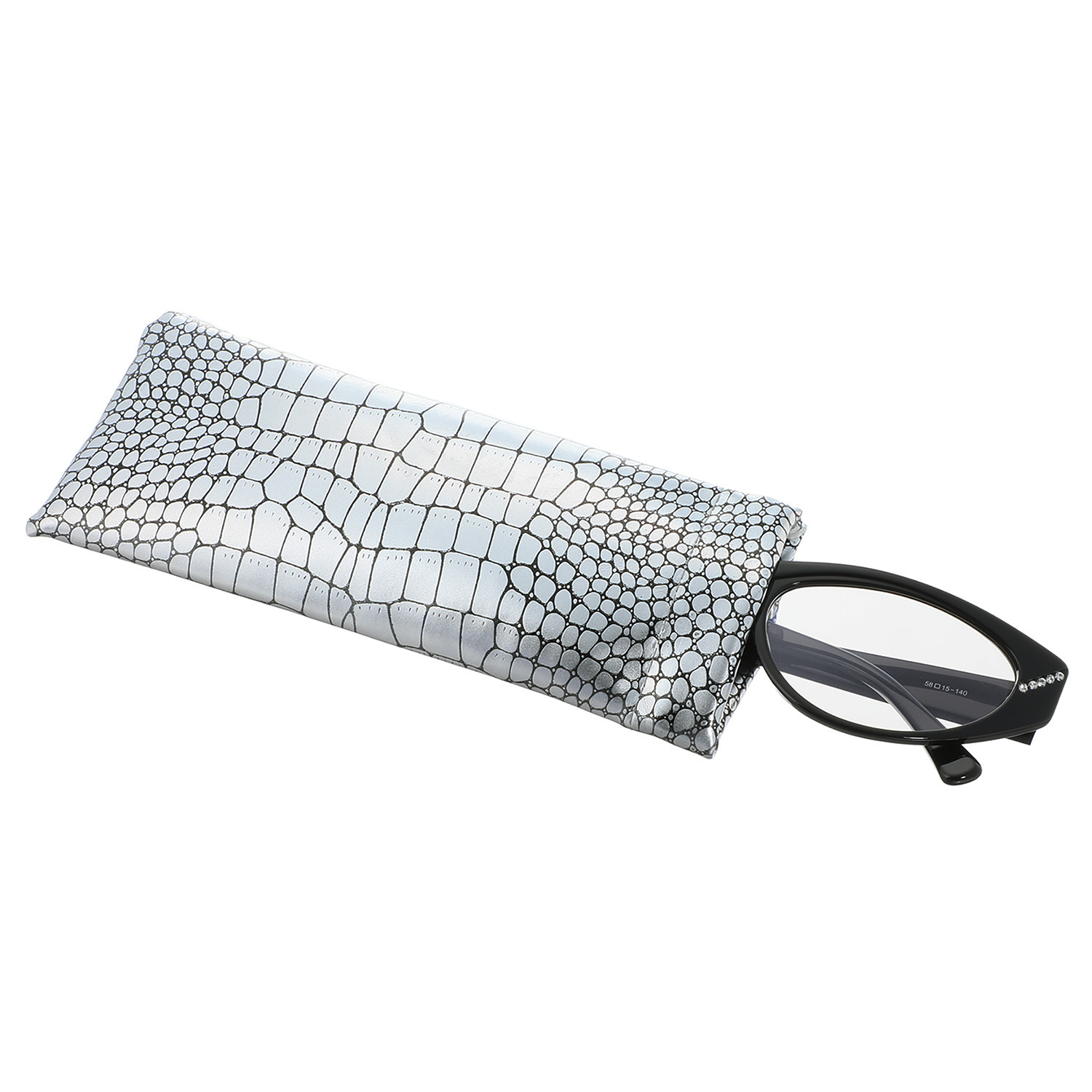 マダムヒロコ ＵＶ＆青色光＆ 裏面反射カット クリスタルガラス オールシーズン使える フォックスフレーム サングラス ”ライク　ア　シネマ”