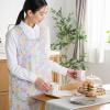 ローラアシュレイ チューリップス柄 綿混オパール加工 エプロン