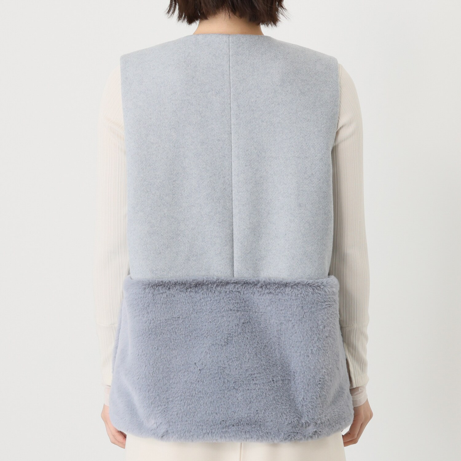 チーロ エコファードッキング メルトンジャージージレ