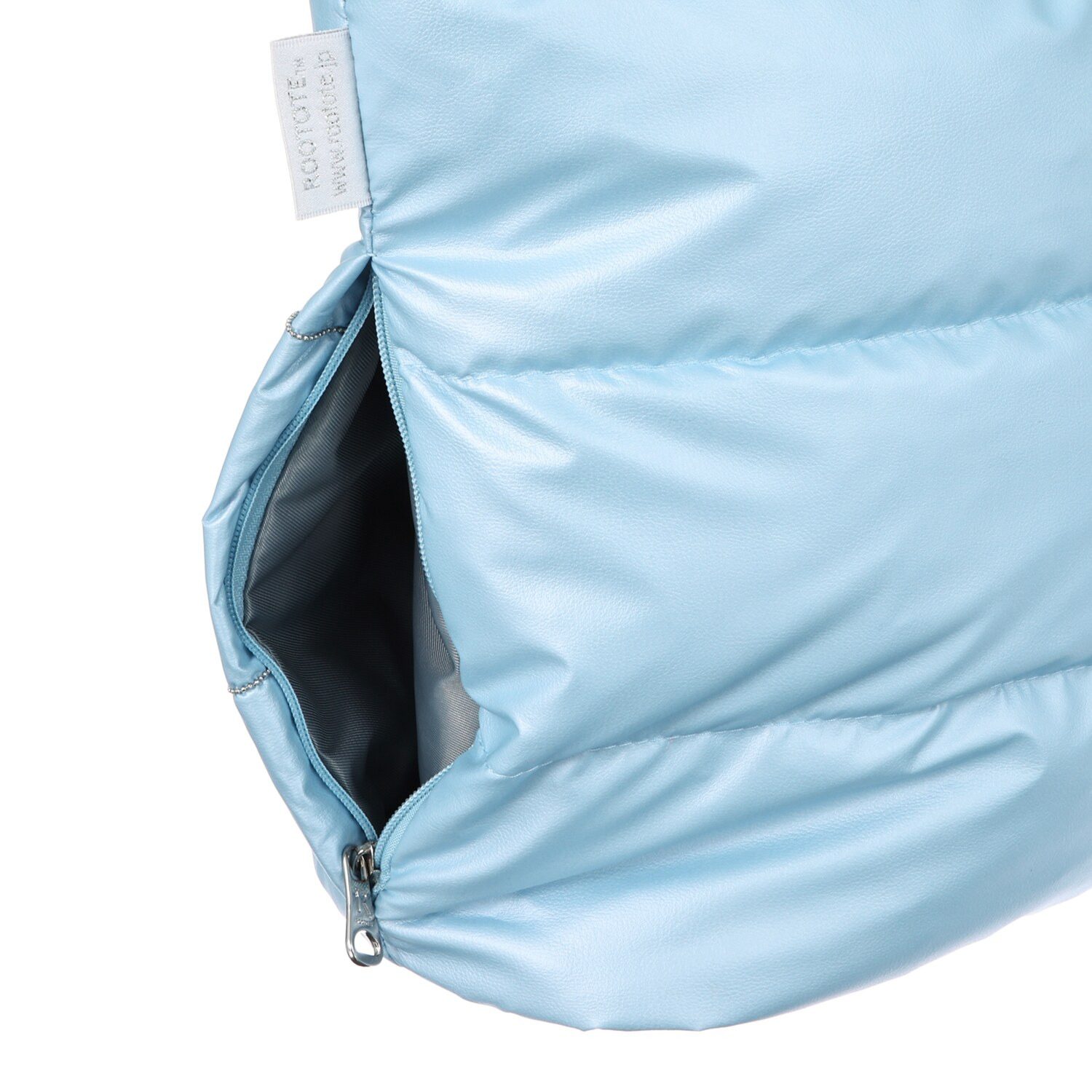 ルートート 軽・ふわ・あったか 羽毛を使ったフェザールー ２ウェイバッグ“デリ” チェーンライン