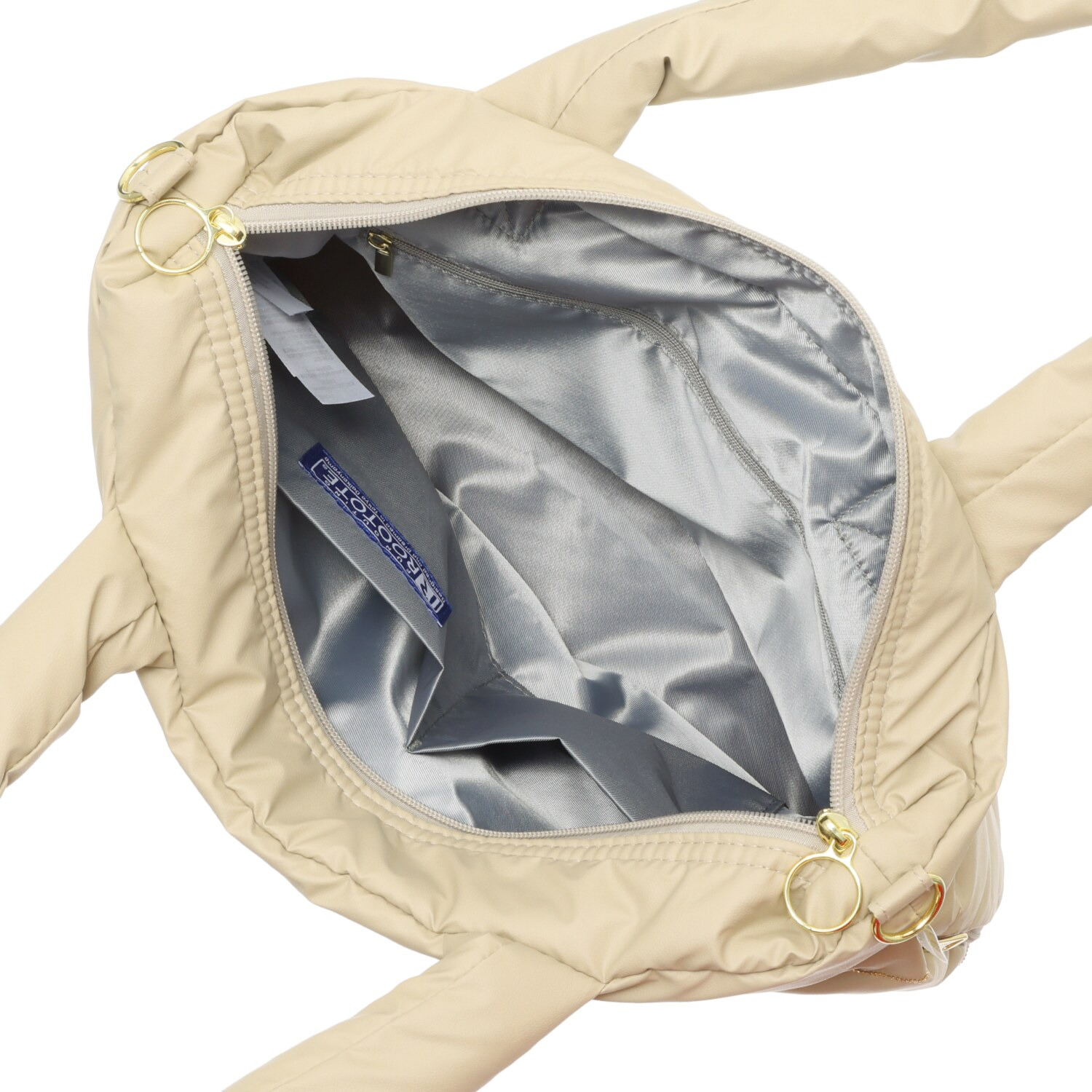 ルートート 軽・ふわ・あったか 羽毛を使ったフェザールー Ａ４トート“ミディアム” チェーンライン