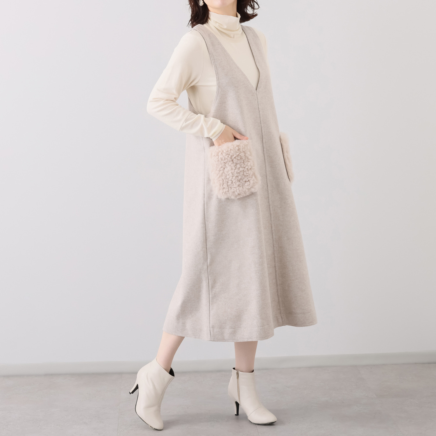 スタイル・ラヴィー＆ ラヴィーコンフォート ジャンパースカートが 必ず入る！　お楽しみ袋 ファッションアイテム ２点セット