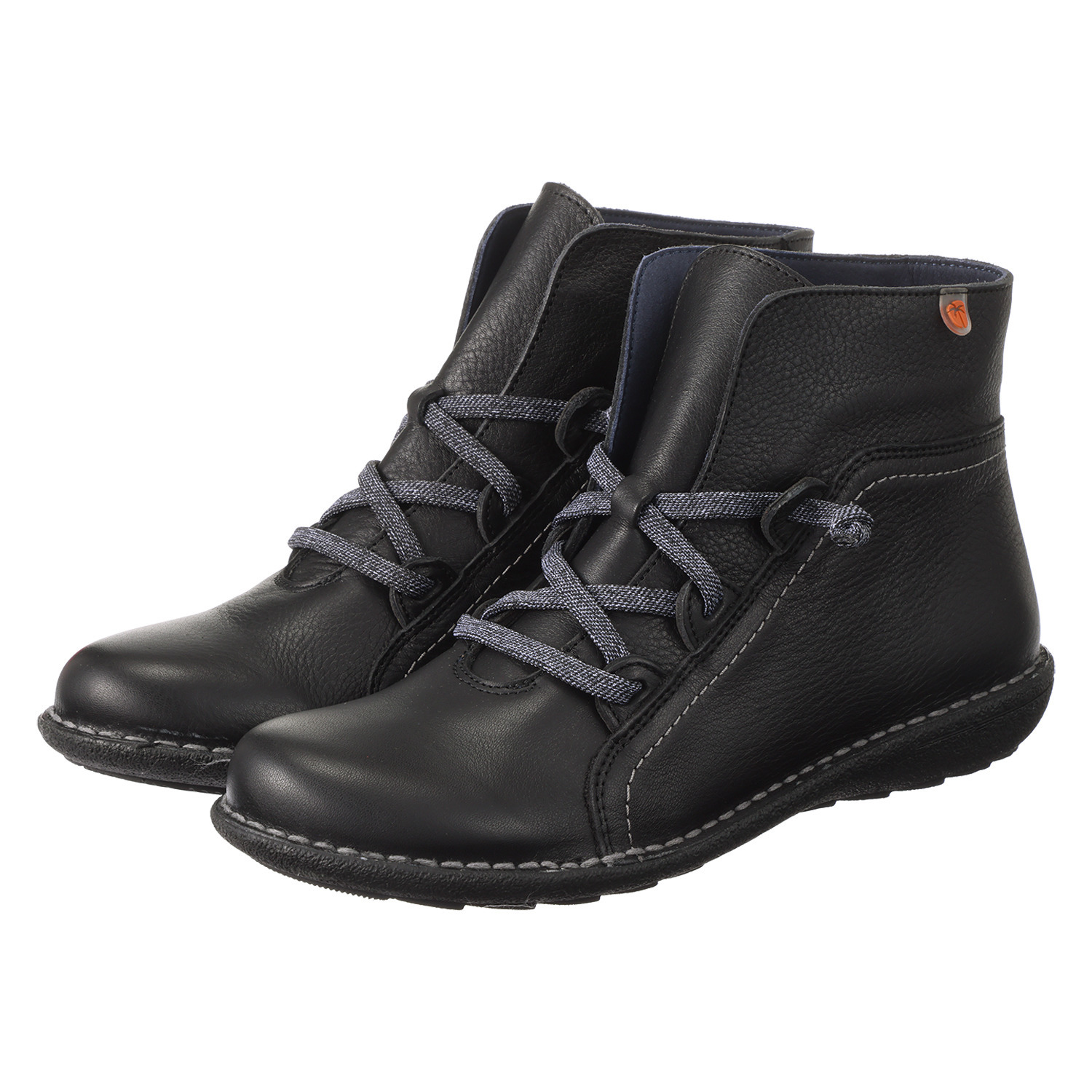 ジャングラ ＜スペイン製＞ 着脱簡単　牛革 レースアップ ショートブーツ