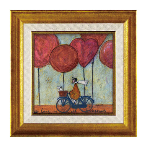 サムトフト　"愛はすべて"　＜約２４×２４ｃｍ＞