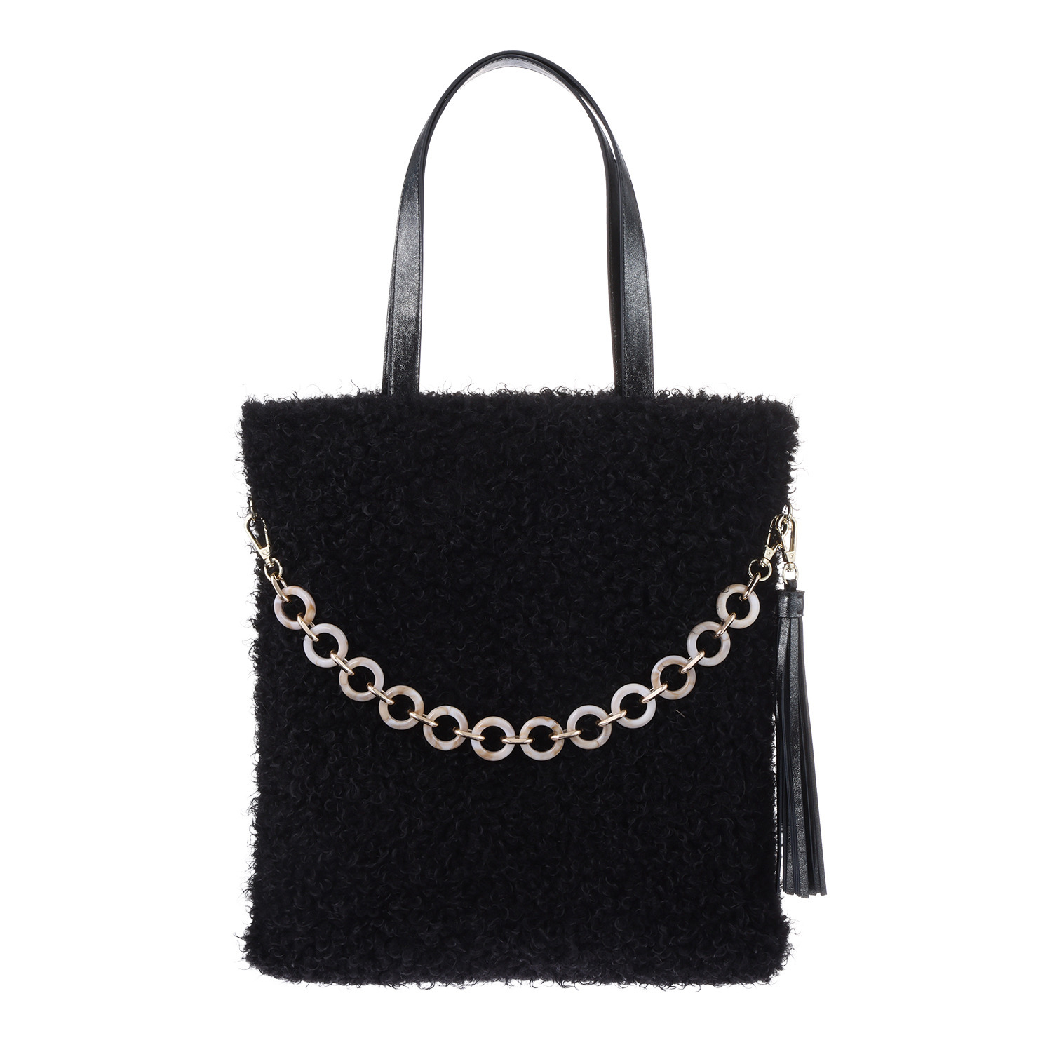 ベルモサ プードルフェイクファー 軽量　Ａ４対応 トートバッグ