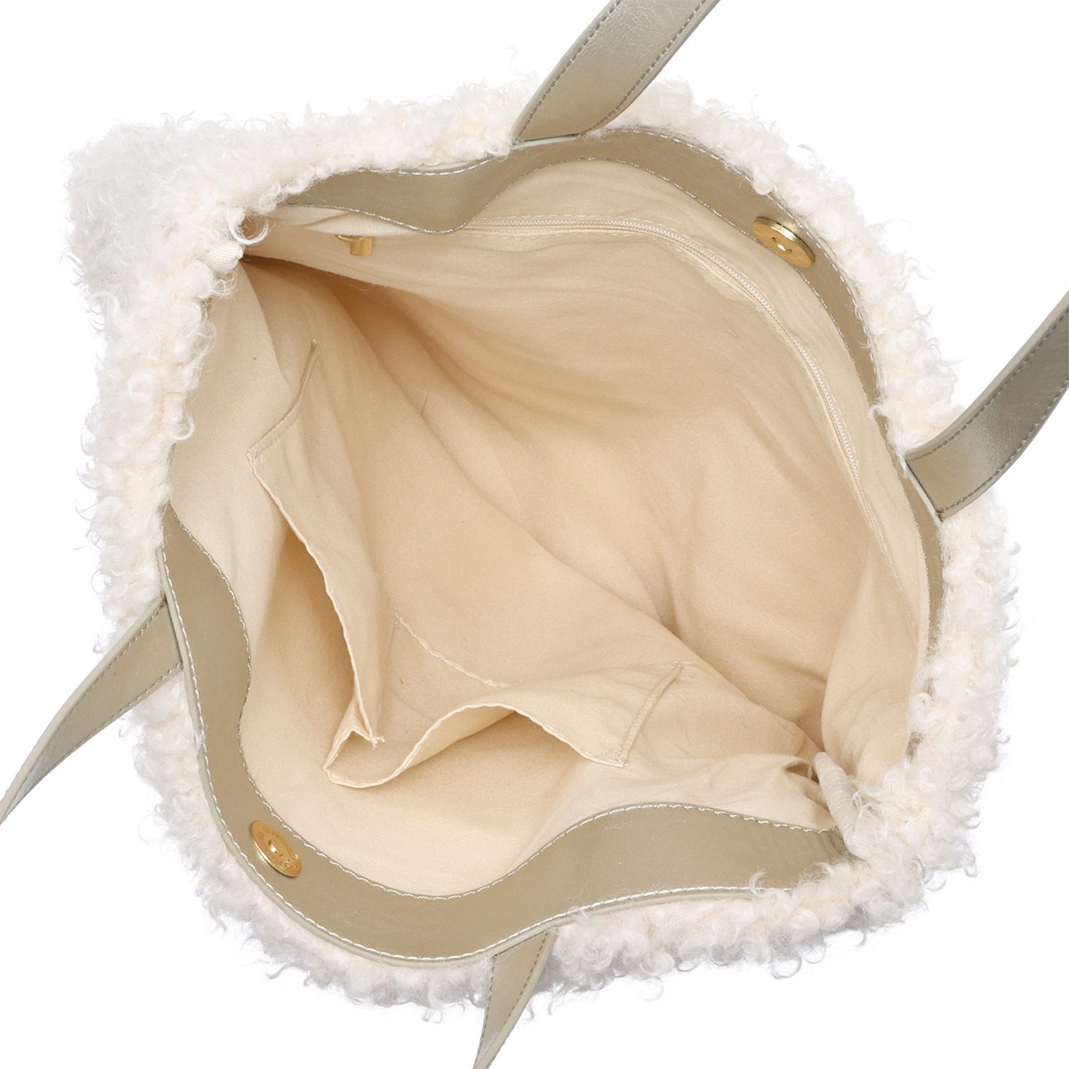 ベルモサ プードルフェイクファー 軽量　Ａ４対応 トートバッグ