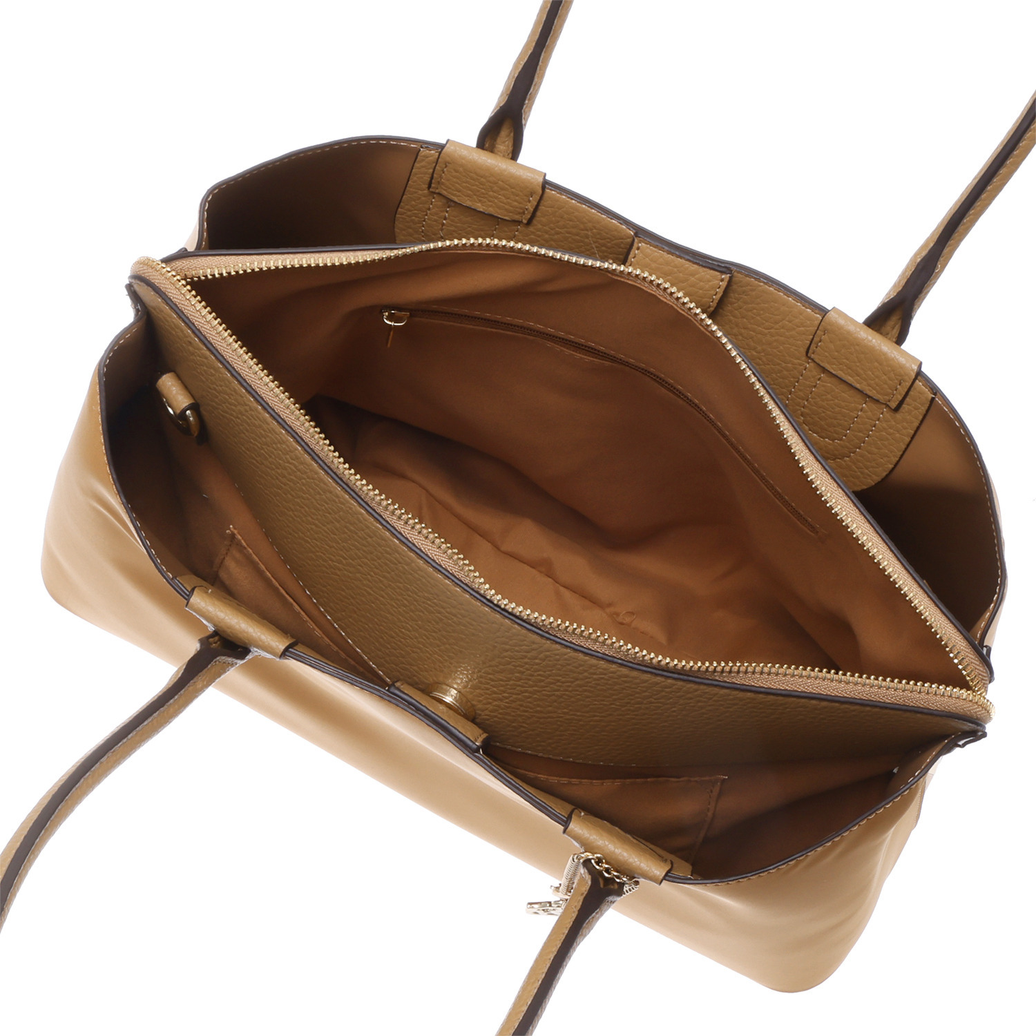 ベルモサ Ａ４対応　異素材コンビ ２ウェイ ３層トートバッグ