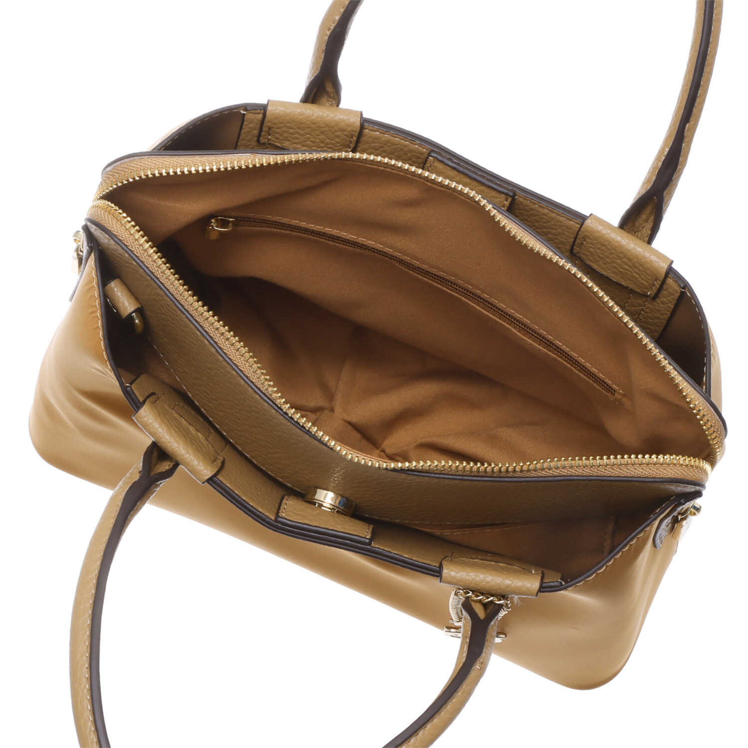 ベルモサ 異素材コンビ ２ウェイ 軽量３層トートバッグ