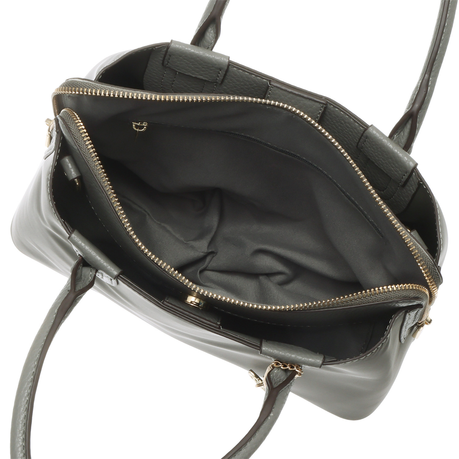 ベルモサ 異素材コンビ ２ウェイ 軽量３層トートバッグ