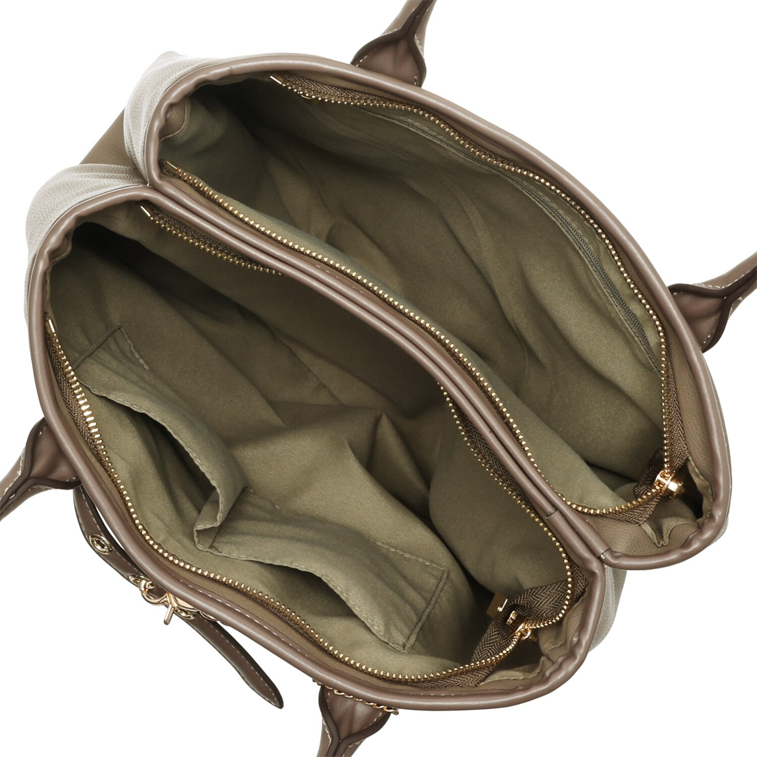 ベルモサ ベルトデザイン Ａ４対応 ２層トートバッグ