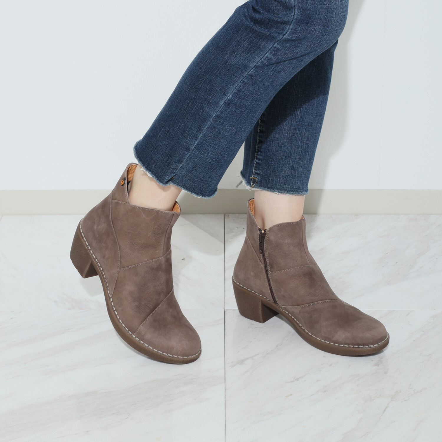 ジャングラ 牛革カジュアルブーツ