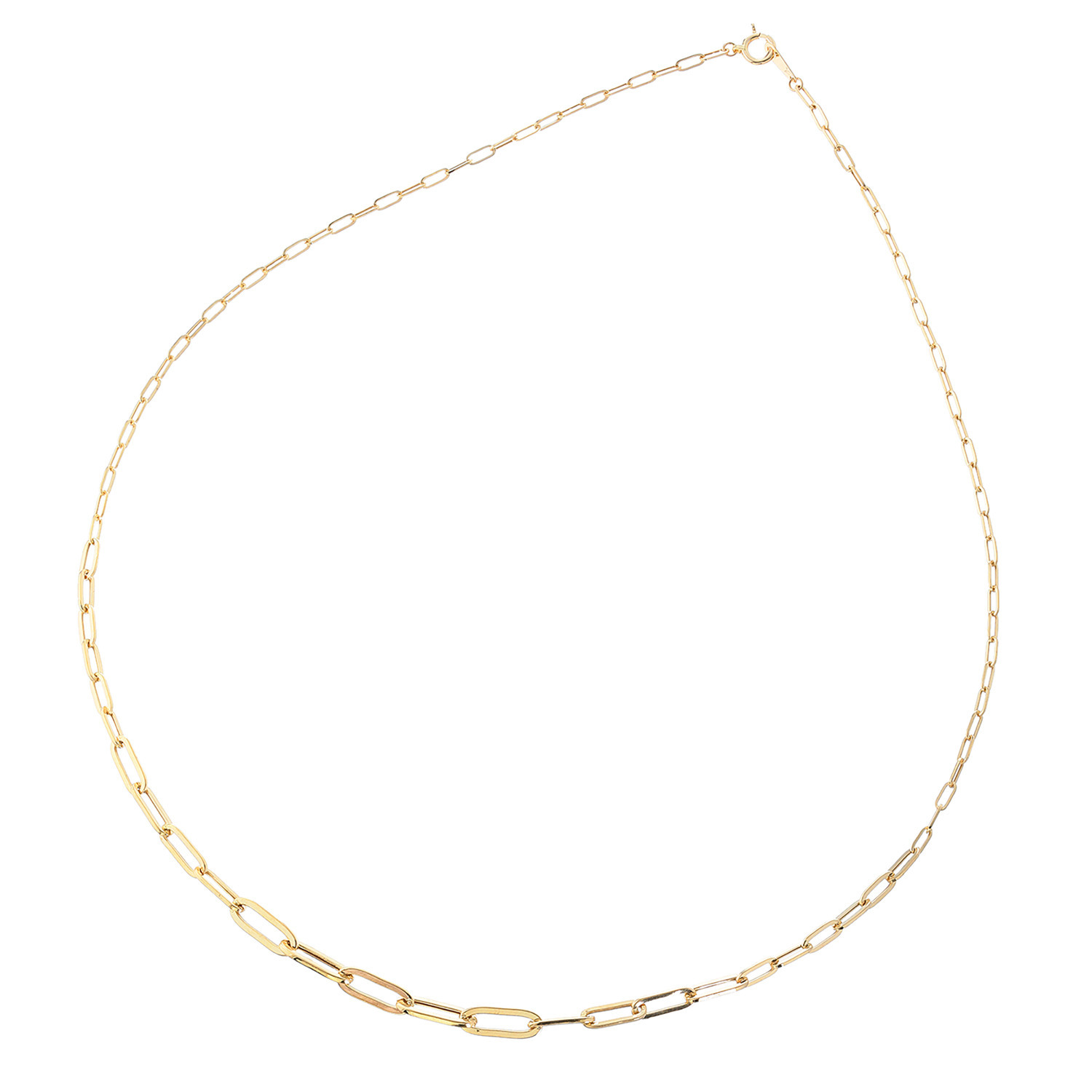 オーサムジュエリー １８Ｋ クリップグラデーション ネックレス