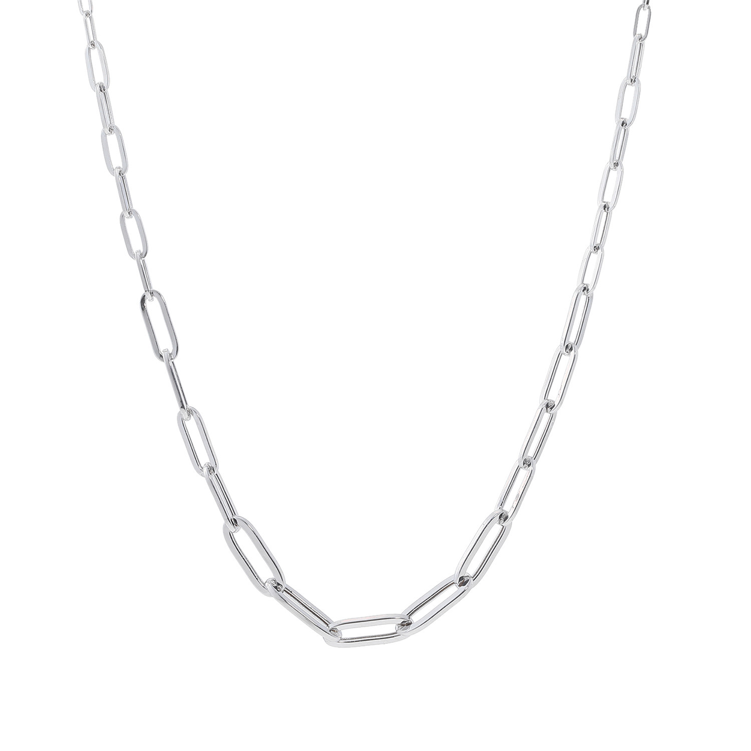 オーサムジュエリー １８Ｋホワイトゴールド クリップグラデーション ネックレス