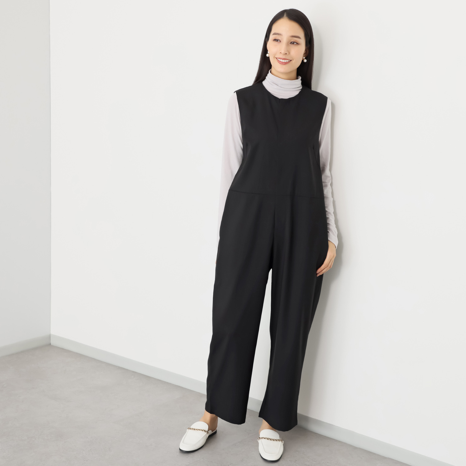 センスローブ フロントオープン コンビネゾン