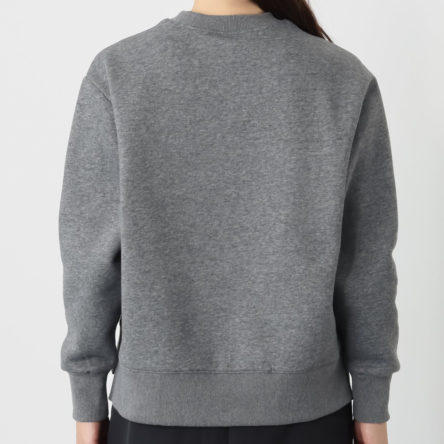 イロプライム なじみカラーの あったか裏起毛 大人ロゴスウェット