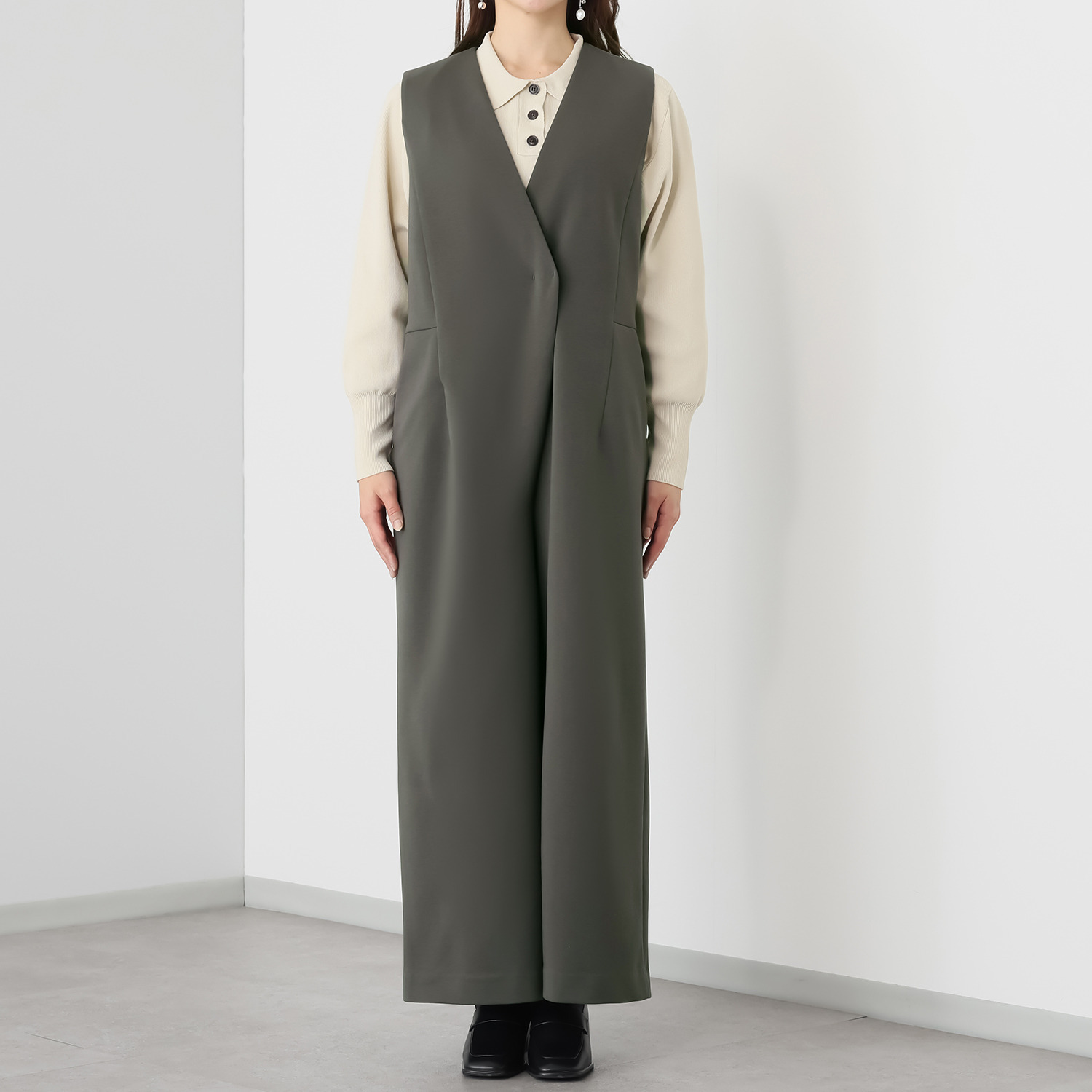 イロプライム あったかゆったり 大人サロペット