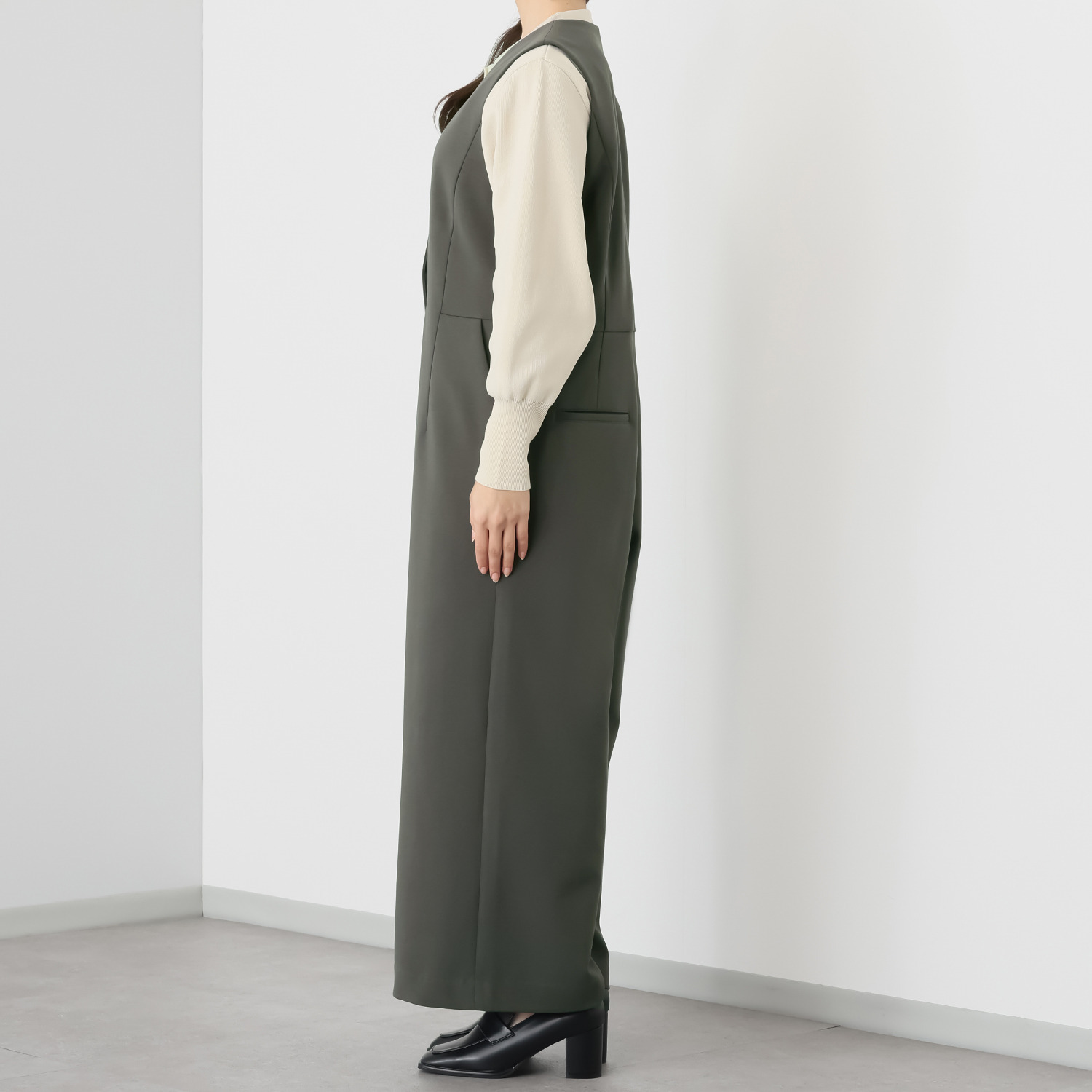 イロプライム あったかゆったり 大人サロペット