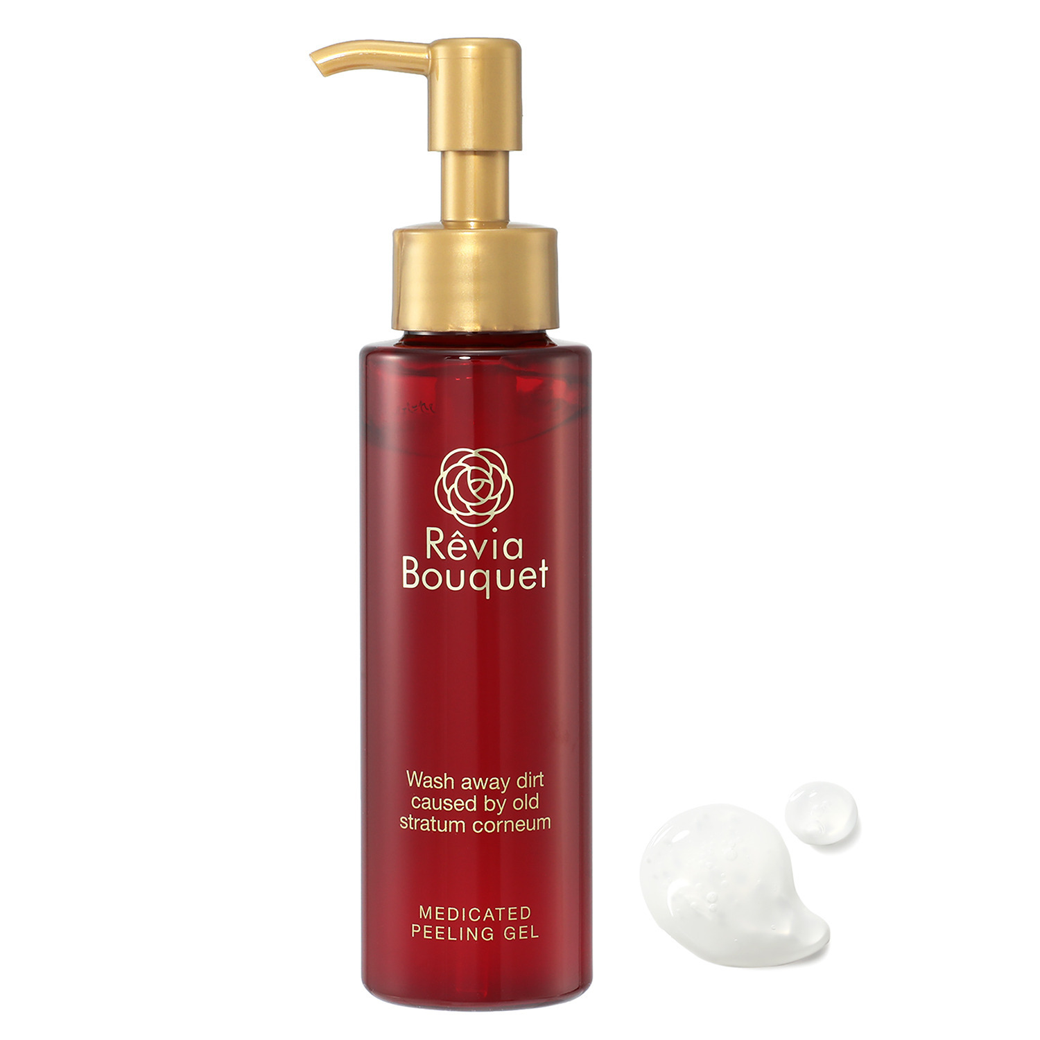 レヴィアブーケ ２つの有効成分を配合 全身すべすべハリ肌へ導く スペシャルボディケア！ 薬用デオドラント ピーリングジェル ３本セット