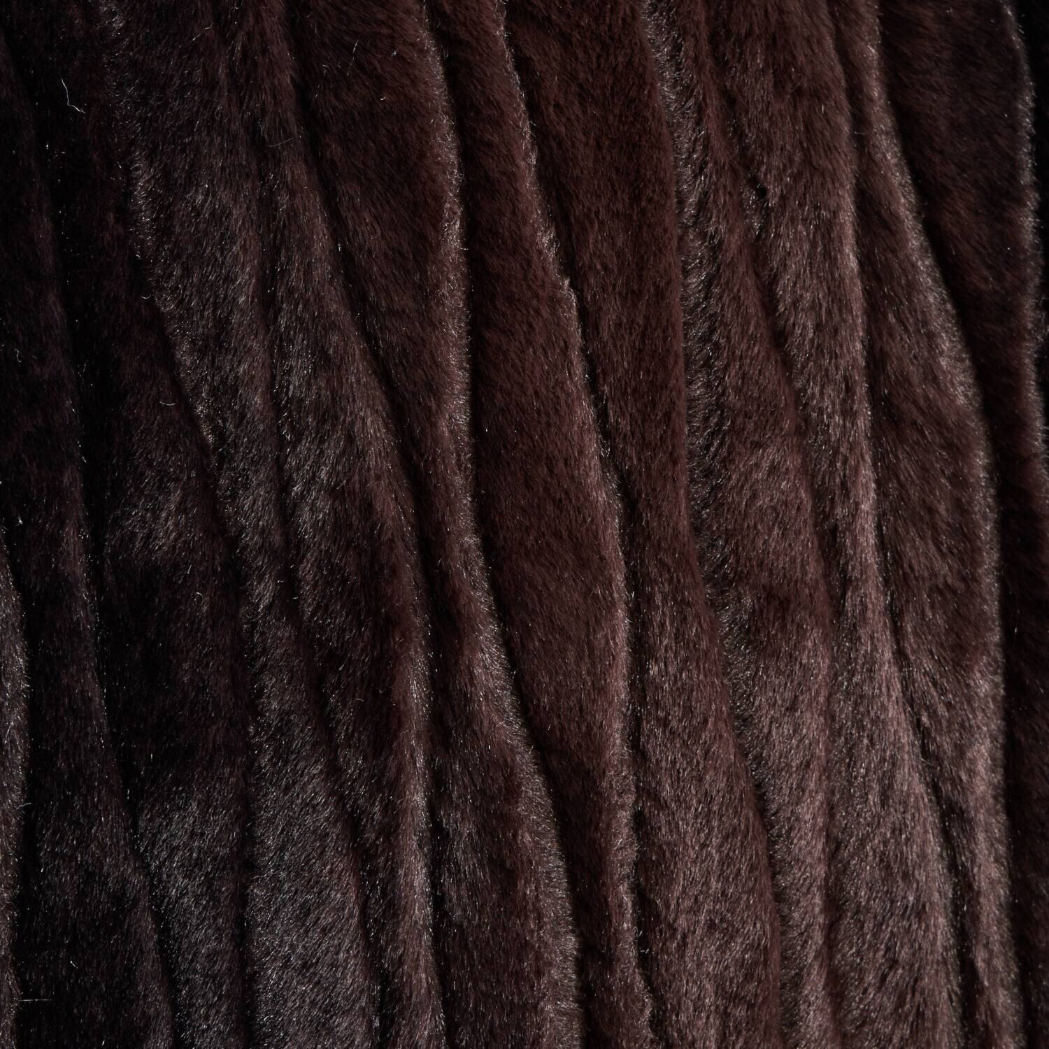 セーブルファータッチ 背もたれしっかり 三角クッション ＜２個セット＞