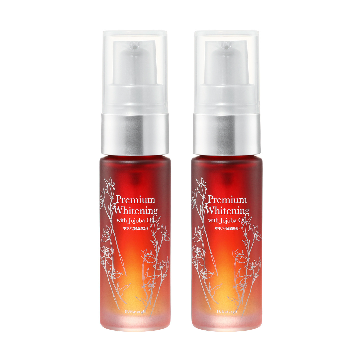 サンナチュラルズ 美白＆潤いハリツヤ 薬用プレミアム ホワイトニングオイル ＜医薬部外品・ 薬用美白オイル＞ １０ｍｌサイズ ２本セット