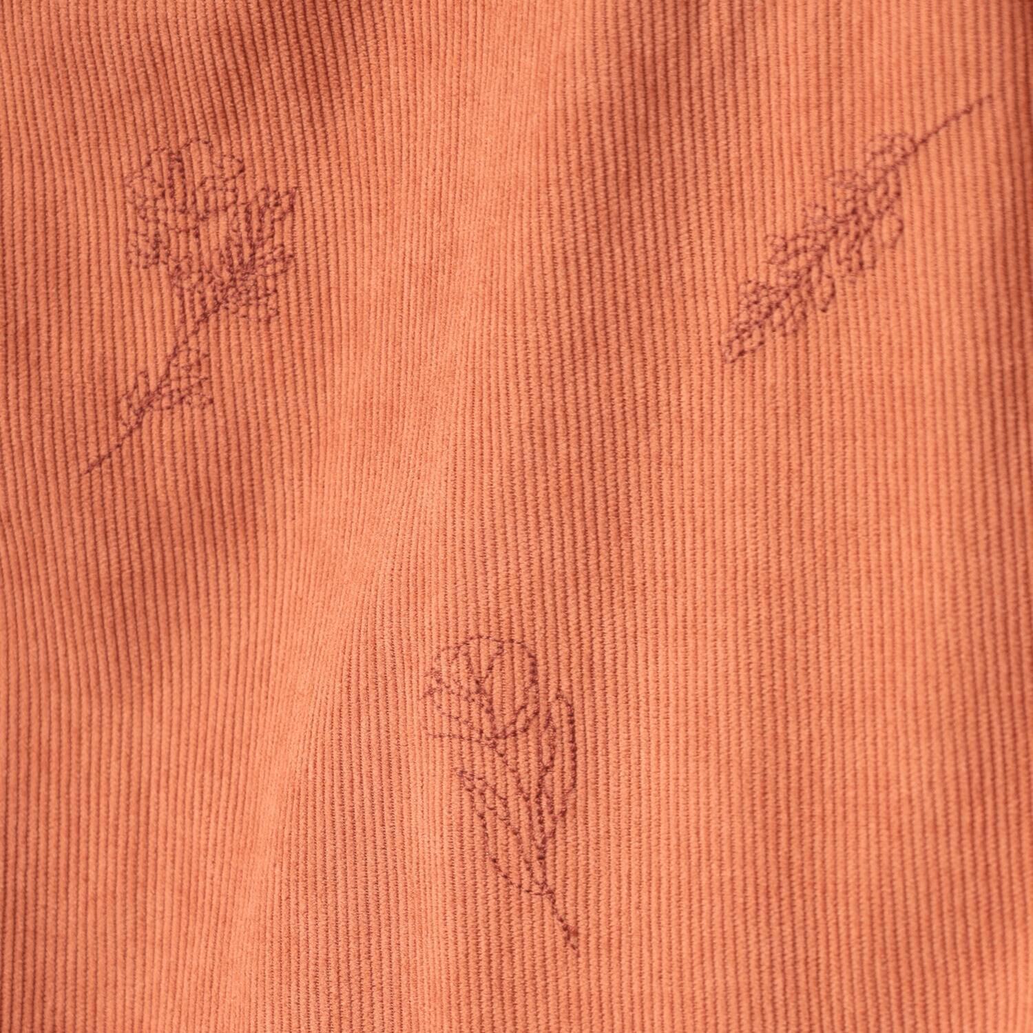 エムエムオー コーデュロイ 刺しゅうブラウス