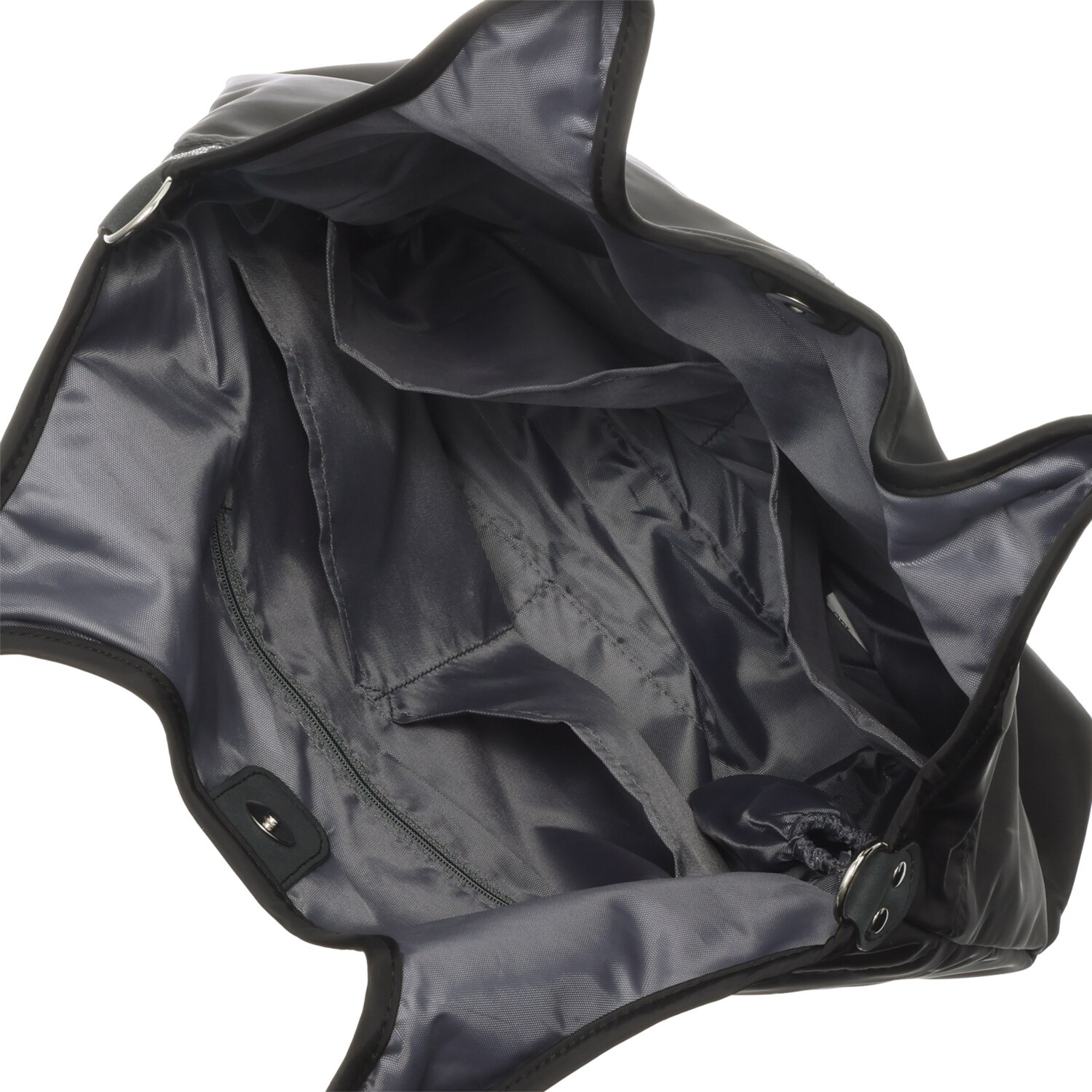 アリステラ 高密度ポリエステル １０ポケット ２ウェイ バルーントートバッグ