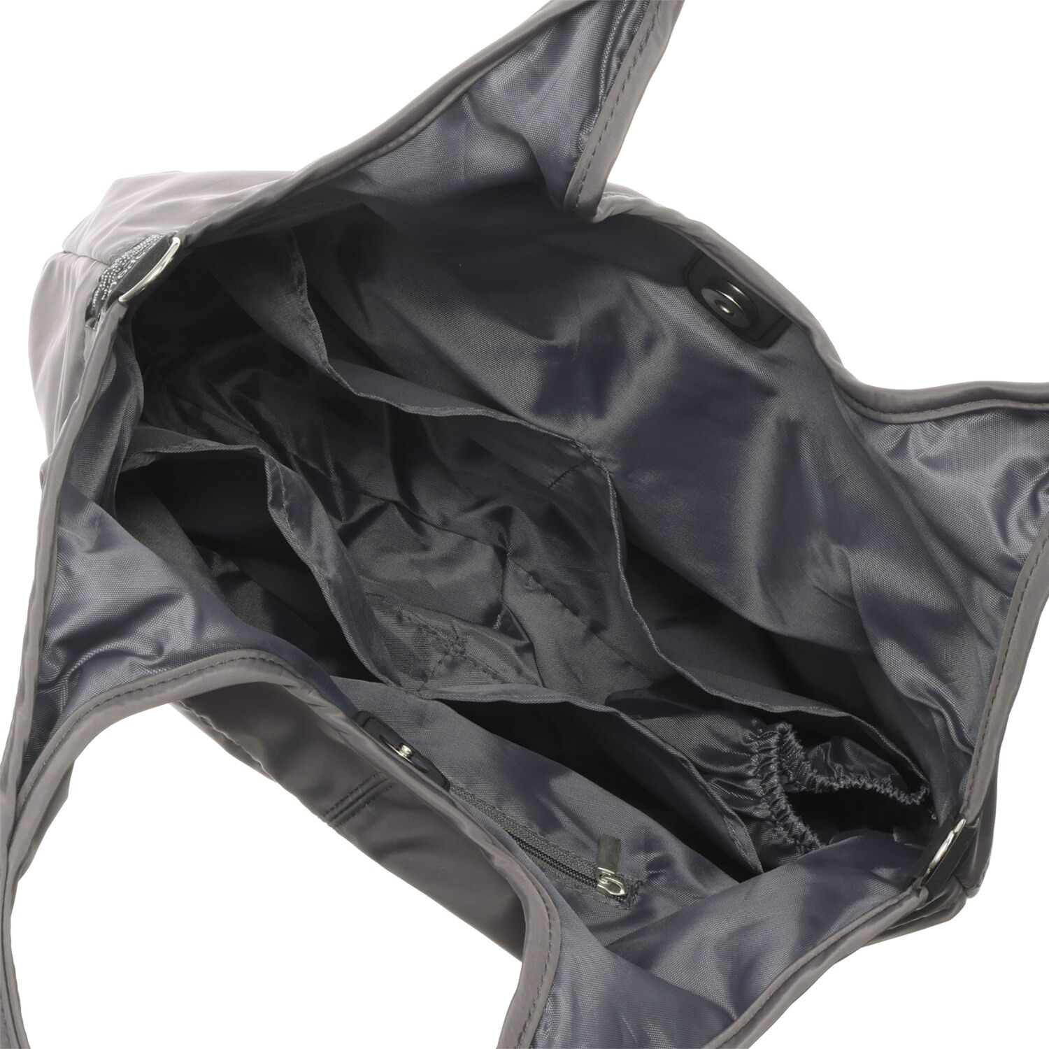 アリステラ 高密度ポリエステル １０ポケット ２ウェイ バルーントートバッグ