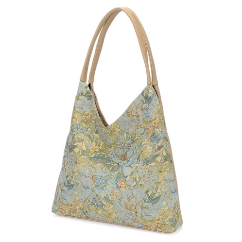 ラルジュ 軽量Ａ４対応 アンティークフラワー トートバッグ